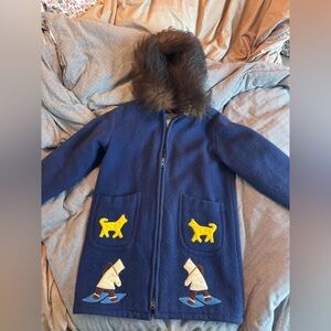 Hudson’s Bay Company Vintage lined wool Parka - Handmade - M/L or oversized M